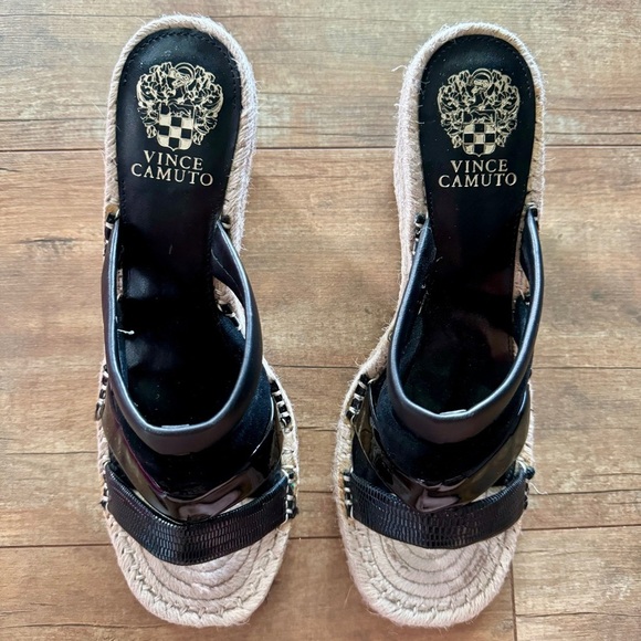Vince Camuto NWOB Molisana Espadrille Wedge Sandal Size 10 - Picture 5 of 6